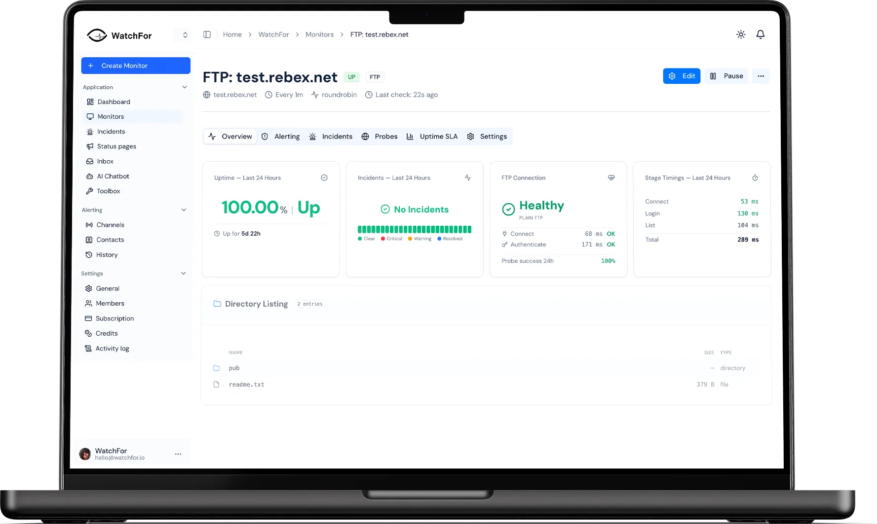 FTP Monitoring for File Servers That Partners Depend On